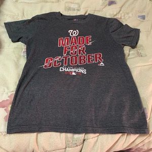 WASHINGTON NATIONALS LICENSED 2016 T-SHIRT
